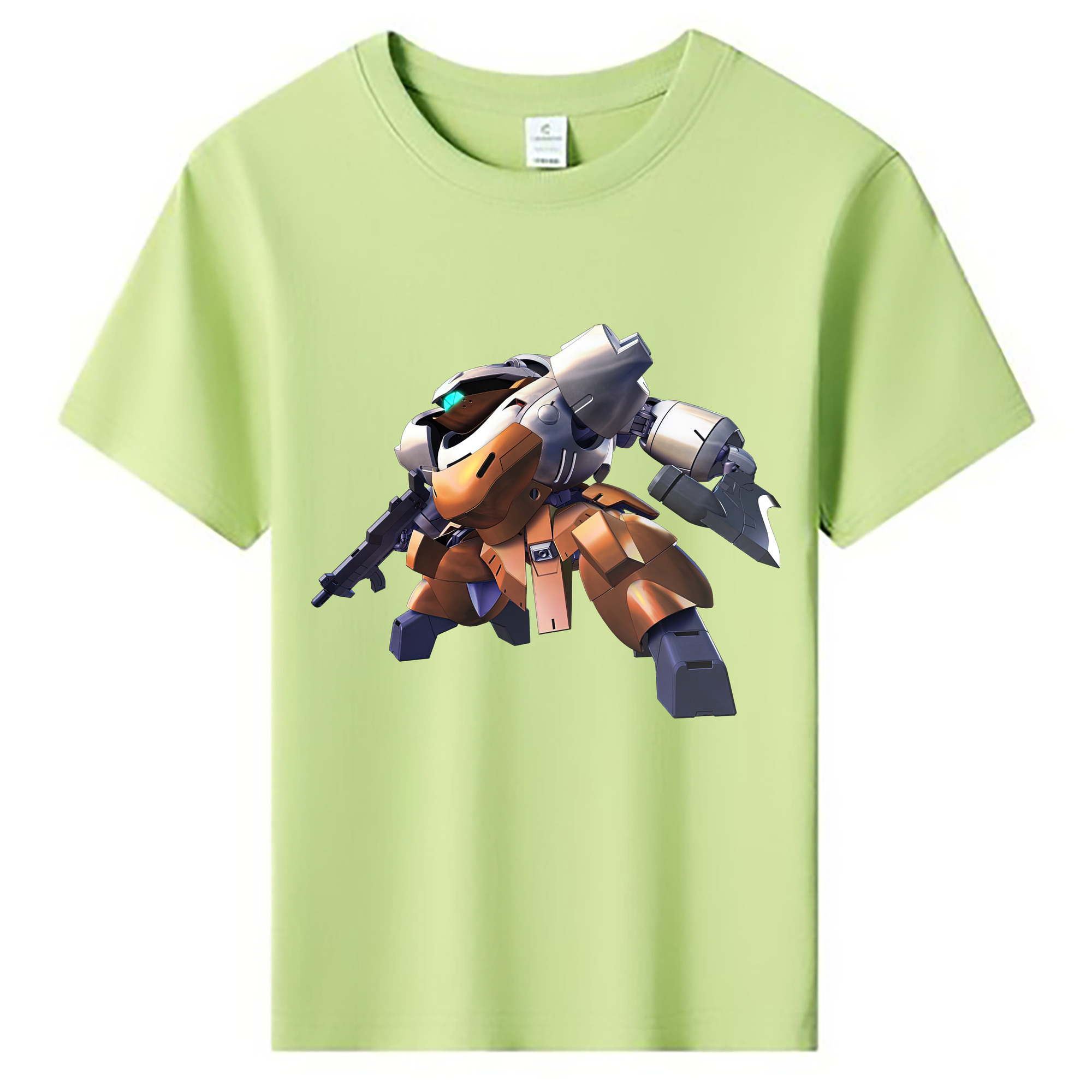 （画像用） 機動戦士ガンダム Mobile Suit Gundam 綿100％キッズTシャツ（フロントプリント）